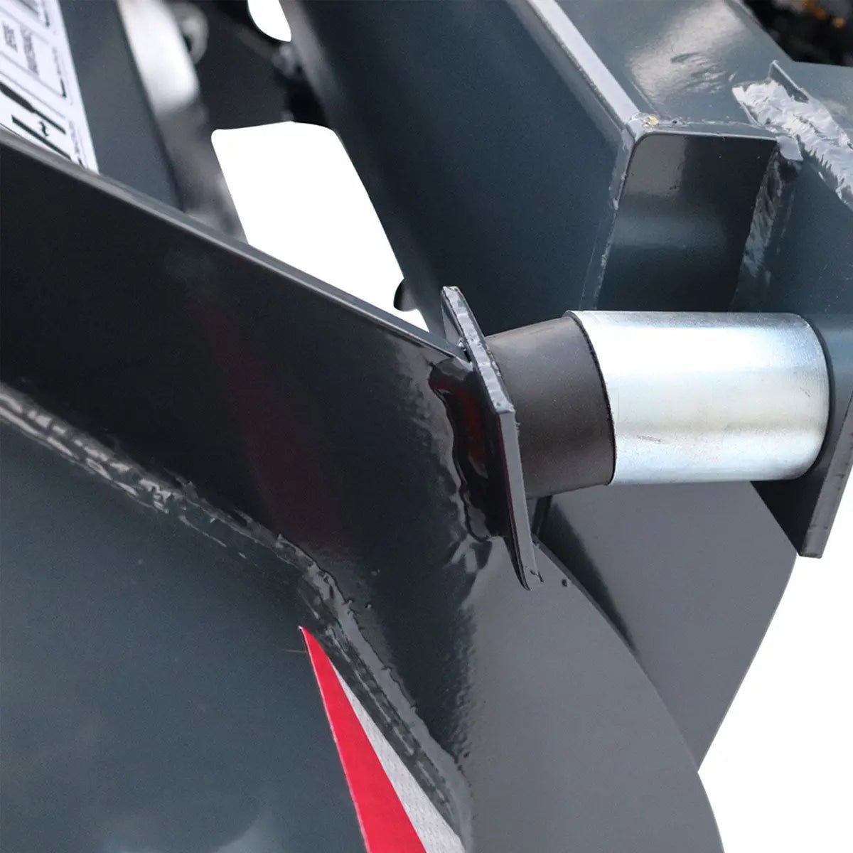 72" Skid Steer Dozer Blade/Snow Pusher, 30° Left & Right, Bolt-On Cutting Edge, Adjustable Skid Shoes, Universal Quick Mount, TMG-DB72 - Image 10