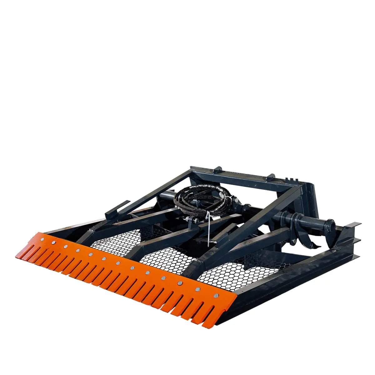 72" Skid Steer Hydraulic Land Plane Scarifier, 8 Hydraulic Adjustable Ripper Teeth, Reversible Planer Comb, Grading, Spreading & Leveling, TMG-SLP75
