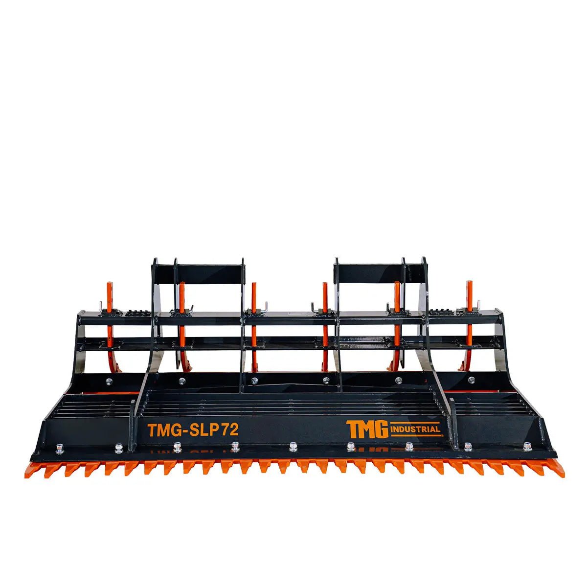 72" Skid Steer Land Plane, 6 Adjustable Ripper Teeth, Reversible Planer Comb, Grading, Spreading & Leveling, TMG-SLP72 - Image 11