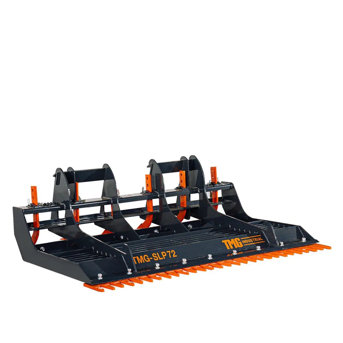 72" Skid Steer Land Plane, 6 Adjustable Ripper Teeth, Reversible Planer Comb, Grading, Spreading & Leveling, TMG-SLP72 - Image 10