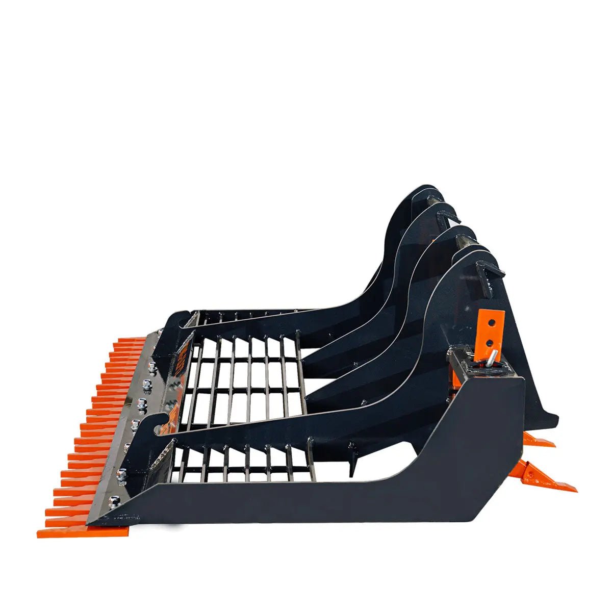 72" Skid Steer Land Plane, 6 Adjustable Ripper Teeth, Reversible Planer Comb, Grading, Spreading & Leveling, TMG-SLP72 - Image 8