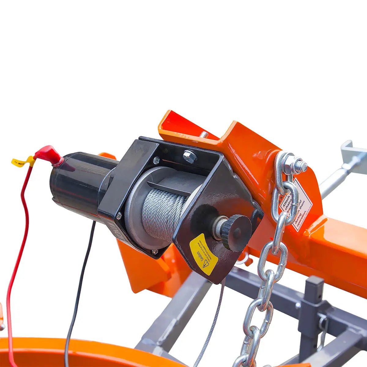 72" Truck/SUV Front Mount Snow Plow Pusher, Left and Right Angle, 2" Mount Receiver, Wireless Winch Control, TMG-TSP72 - Image 10