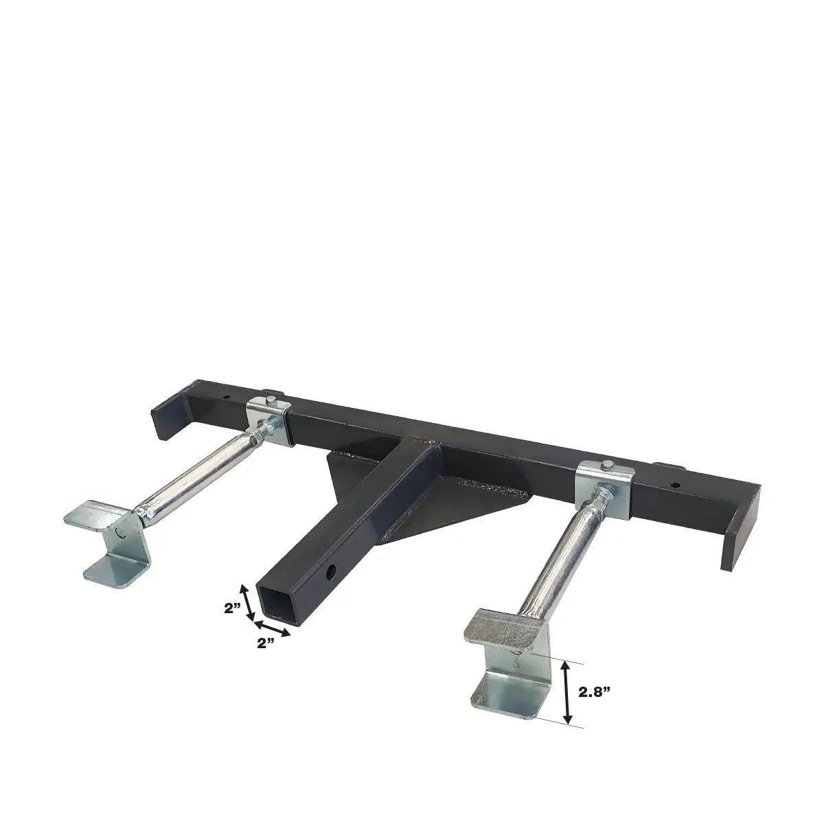 72" Truck/SUV Front Mount Snow Plow Pusher, Left and Right Angle, 2" Mount Receiver, Wireless Winch Control, TMG-TSP72 - Image 14