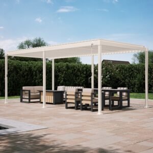 MIRADOR 80S 10'x20' LATTE PERGOLA