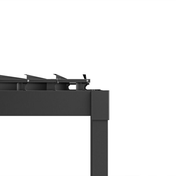 MIRADOR 80S 10'x20' CHARCOAL PERGOLA - Image 5