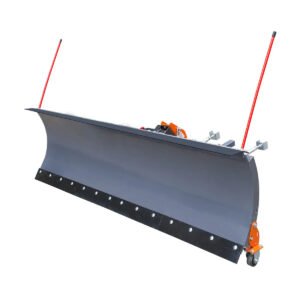 84" Truck/SUV Front Mount Snow Plow Pusher, Left and Right Angle, 2" Mount Receiver, Wireless Winch Control, TMG-TSP84