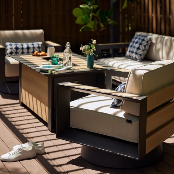 Sanibel Conversation Set - 4-piece - Mirador Outdoor Furniture - Image 2