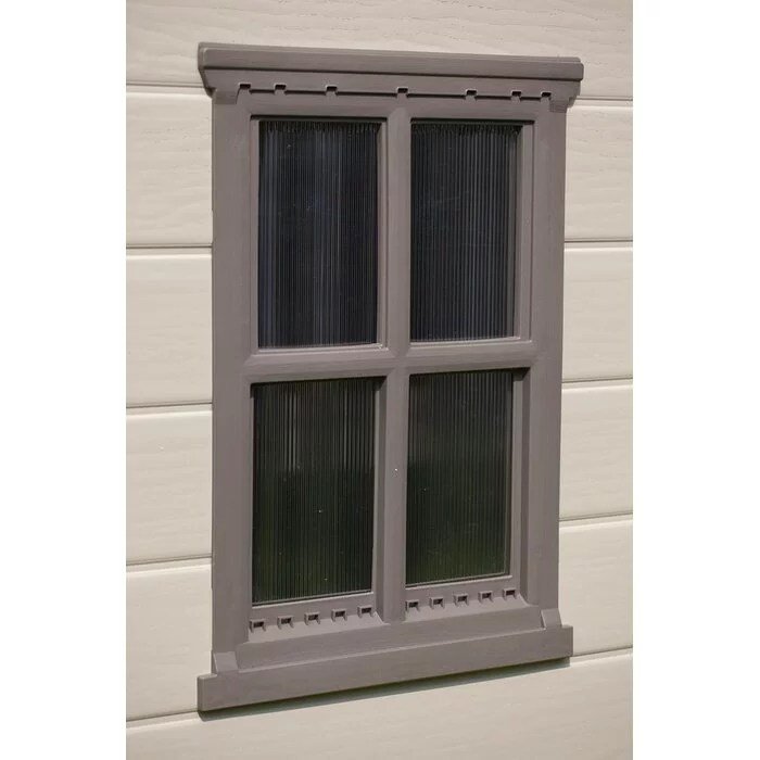 Factor 8 ft. W x 6 ft. D Plastic Storage Shed - Image 9