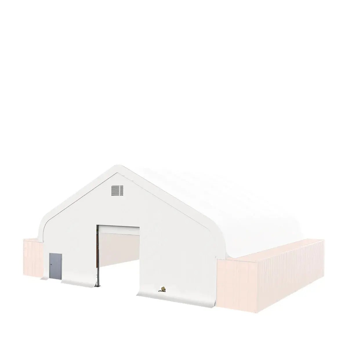 Front End Wall Kit, Compatible with TMG-DT5040CF-PRO container shelter installed with the standard height container (8’6"), TMG-DT50FW8V - Image 5