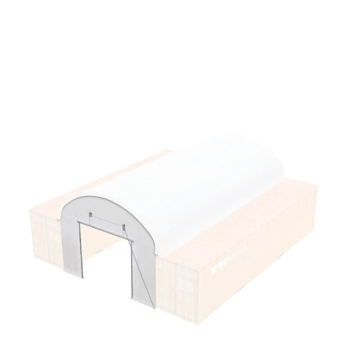 Front End Wall Kit, Compatible with TMG-ST2041CV and TMG-ST2021CE installed with standard height container (8’6"), TMG-ST20FW8V - Image 3