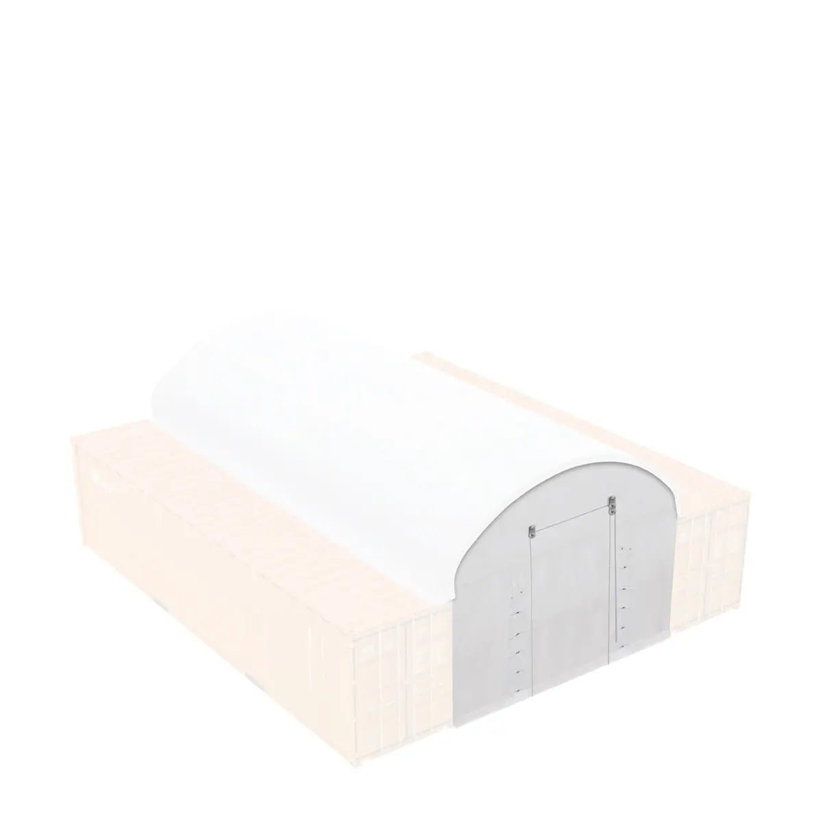 Front End Wall Kit, Compatible with TMG-ST2041CV and TMG-ST2021CE installed with standard height container (8’6"), TMG-ST20FW8V - Image 6