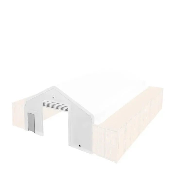 Front End Wall Kit, Compatible with TMG-ST30 series container shelters installed with the standard height containers (8’6"), TMG-ST30FW8V - Image 4