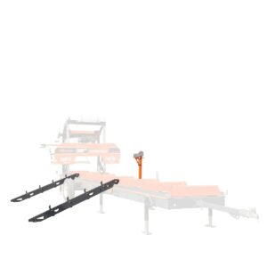 Log Loading/Rolling & Ramp Package for TMG-PSM30, 2-Speed 2000 Lb Winch, Mast/Boom, Receiver, 70" Ramp Length, 3800 Lb Loading Capacity, 32-½’ Steel Cable, TMG-PSM30-Lramp