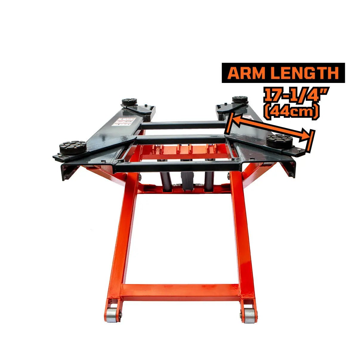 Mid-Rise Portable Automotive Scissor Lift, 6000 lb Lift Capacity, 48" Lift Height, Single-Point Lock Release, TMG-ALS61 - Image 4