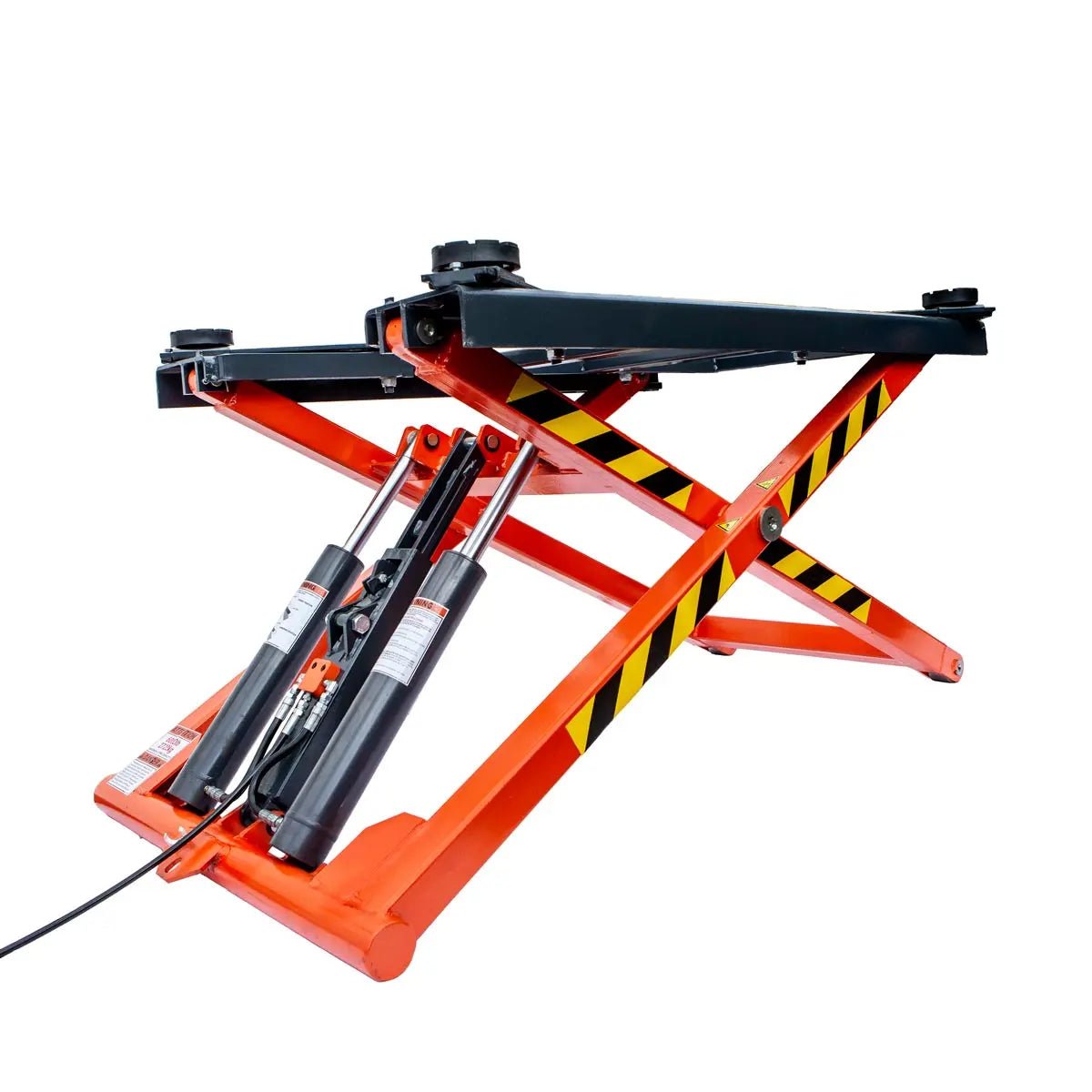 Mid-Rise Portable Automotive Scissor Lift, 6000 lb Lift Capacity, 48" Lift Height, Single-Point Lock Release, TMG-ALS61 - Image 6
