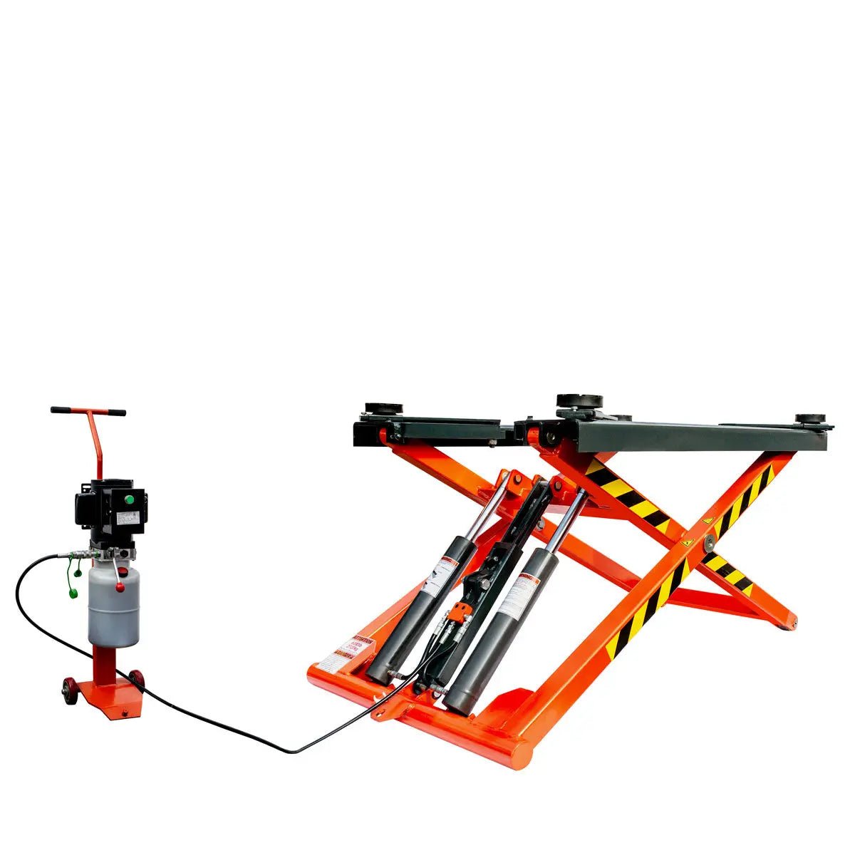 Mid-Rise Portable Automotive Scissor Lift, 6000 lb Lift Capacity, 48" Lift Height, Single-Point Lock Release, TMG-ALS61 - Image 7