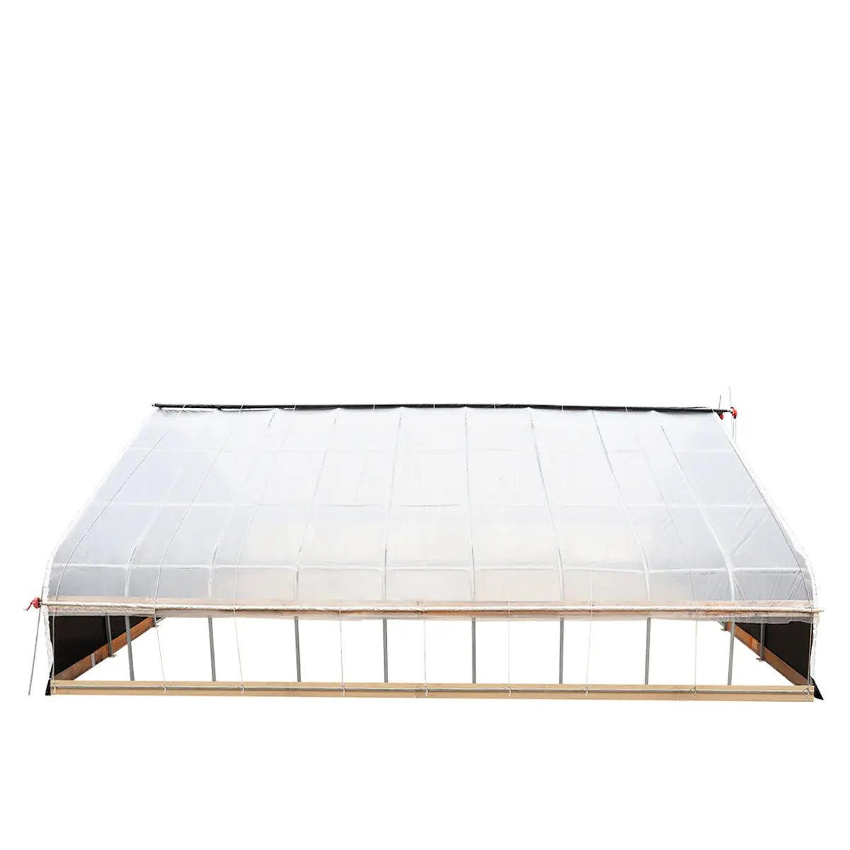Pro Series 30’ x 40’ Light Deprivation Two Layer Cover Greenhouse Grow Tent, 6-mil Blackout Tarp and Clear Film, Cold Frame, Hand Crank Roll-Up Sides, Peak Ceiling Roof, TMG-GHD3040 - Image 7