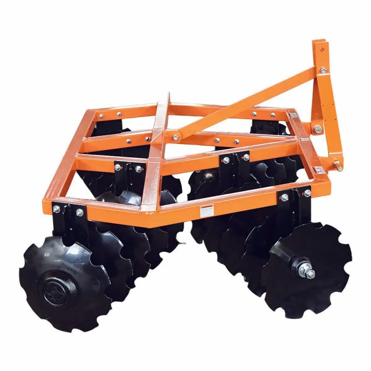 72" Notched Disc Harrow, 3-Point Hitch, Cat 1 Hook-up, 25-45 HP Tractors, TMG-TDH06 - Image 7