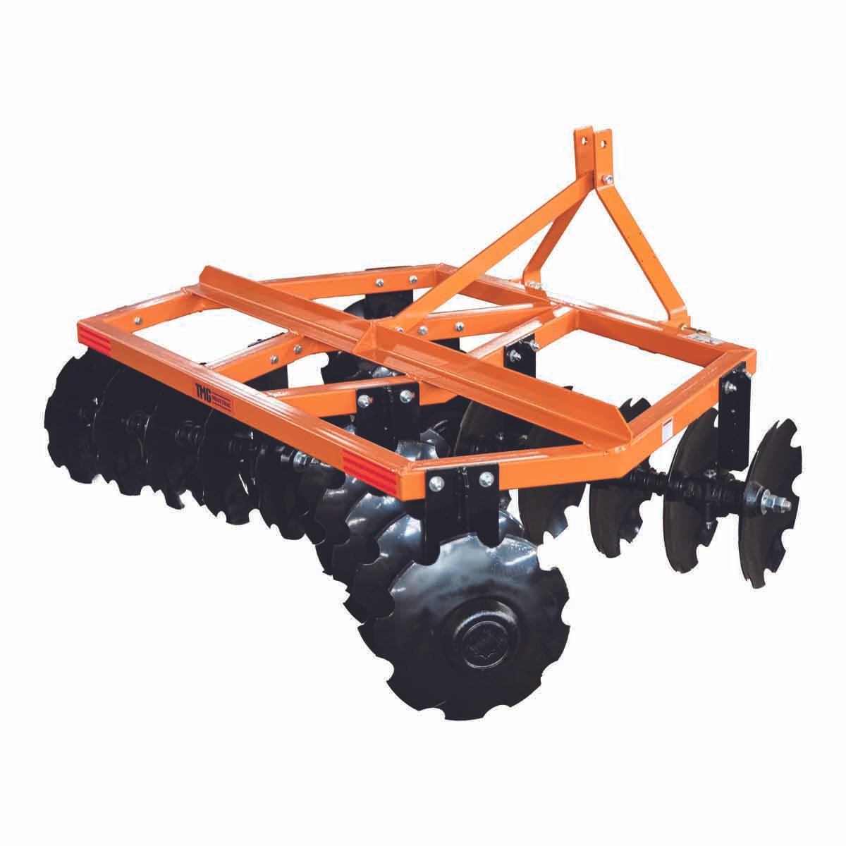 72" Notched Disc Harrow, 3-Point Hitch, Cat 1 Hook-up, 25-45 HP Tractors, TMG-TDH06 - Image 9
