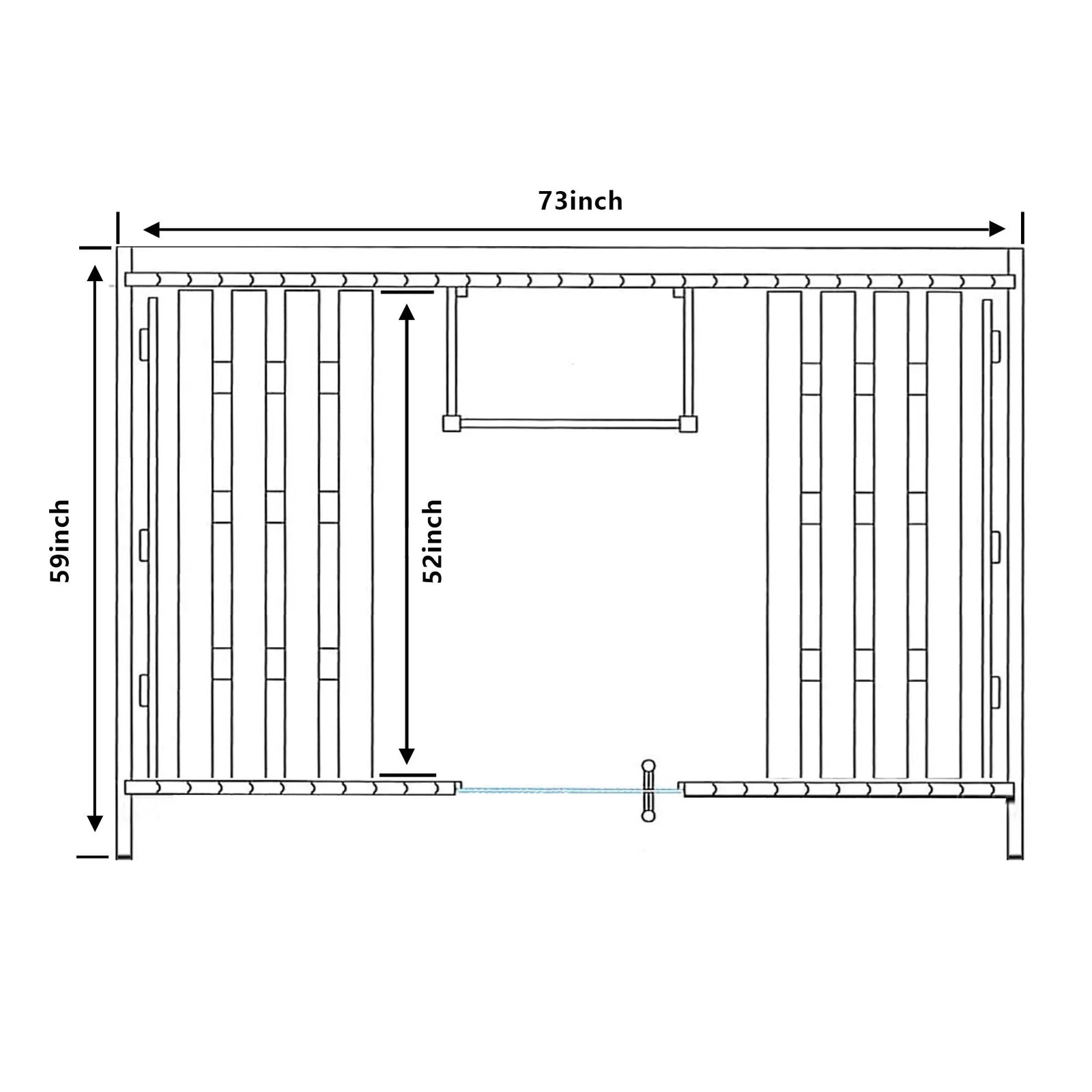 TMG LIVING Outdoor White Pine Barrel Sauna, Three Person, Tempered Glass Door, TMG-LSN41 - Image 6