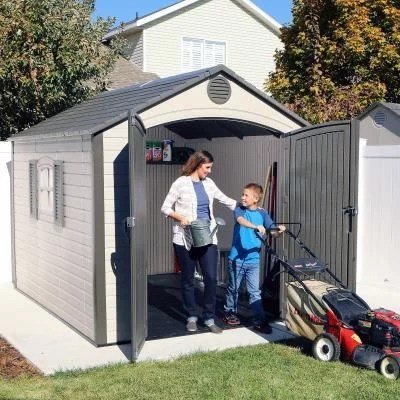 Lifetime 8 ft. x 10 ft. Outdoor Storage Shed – 60056 - Image 3