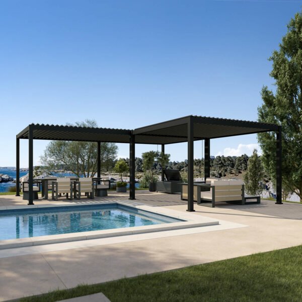 MIRADOR INFINITE 24'x24' (L) SHAPE PERGOLA - Image 2