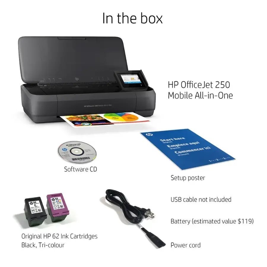 HP OfficeJet 250 Mobile All-in-One Printer - Image 5
