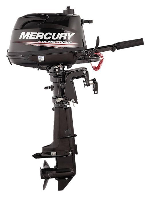 Mercury 5hp Tiller FourStroke Outboard Motor – 15″ Shaft, Manual Tilt/Trim, Manual Start - Image 3