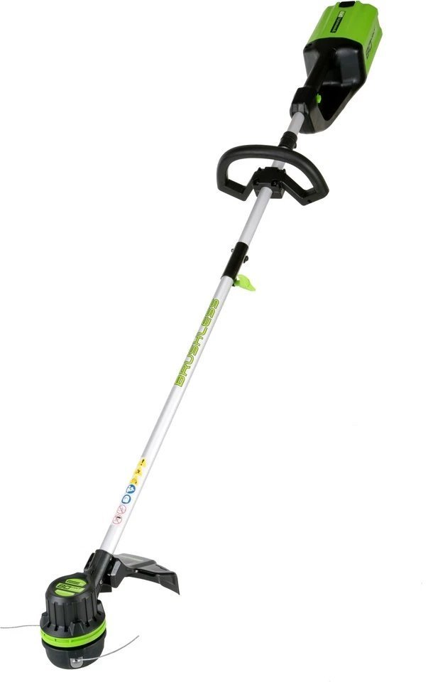 Greenworks 80V 21” Lawn Mower, 13” String Trimmer, and 730 Leaf Blower - Image 2