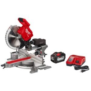 Milwaukee M18 FUEL 12″ Dual Bevel Sliding Compound Miter Saw Kit