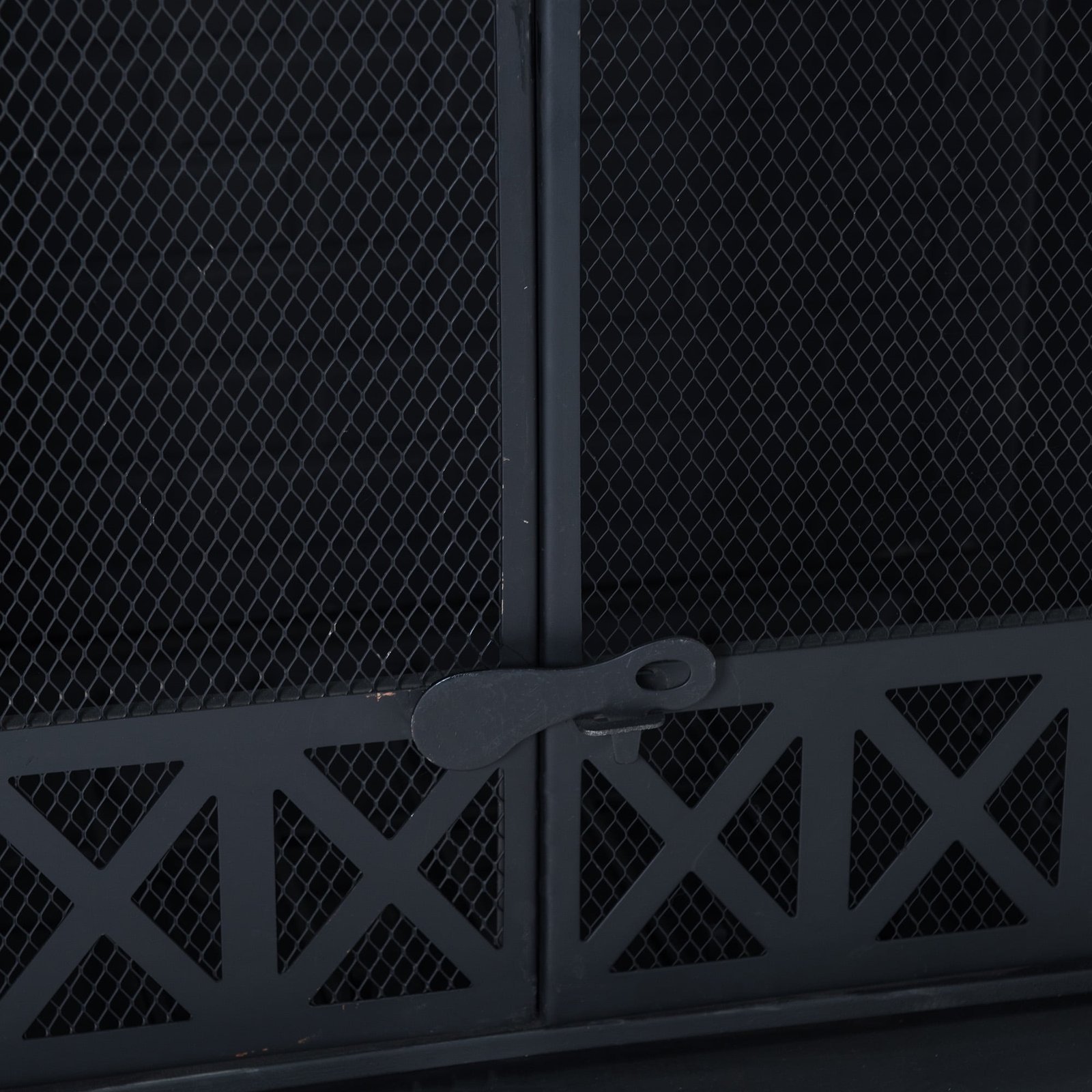 Sunjoy Farmington Wood Burning Fireplace - Image 5