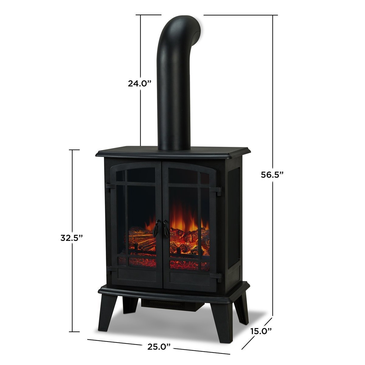 Real Flame Foster 25″ Electric Fireplace - Image 2