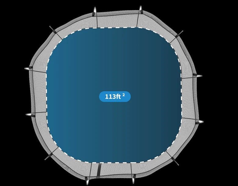 Springfree Large Square Trampoline - Image 8