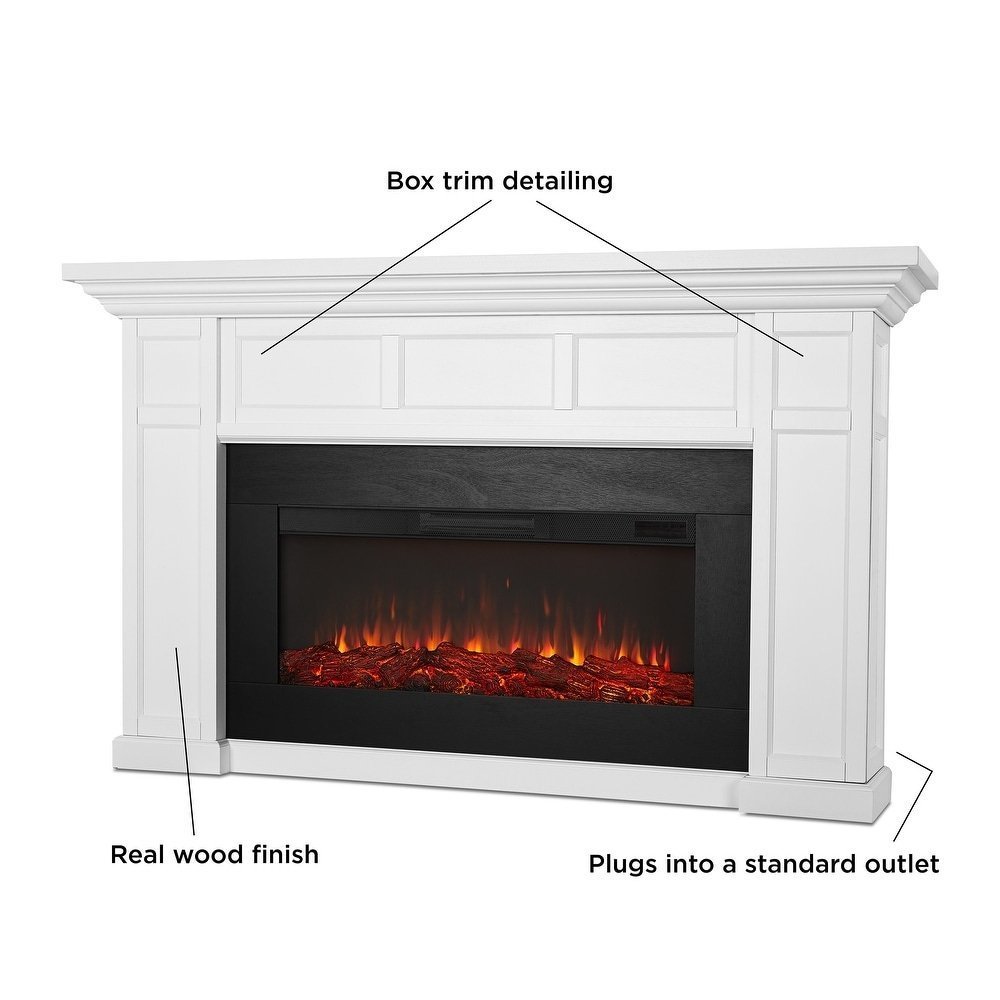 Real Flame Alcott 75″ Landscape Electric Fireplace - Image 5