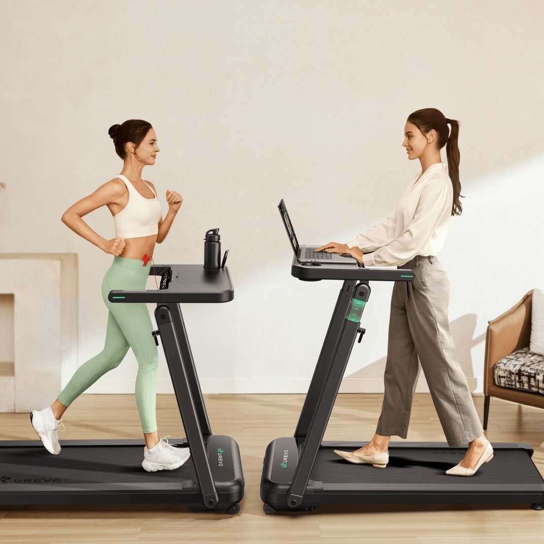 Urevo Foldi 3S Treadmill with Adjustable Desk - Image 3