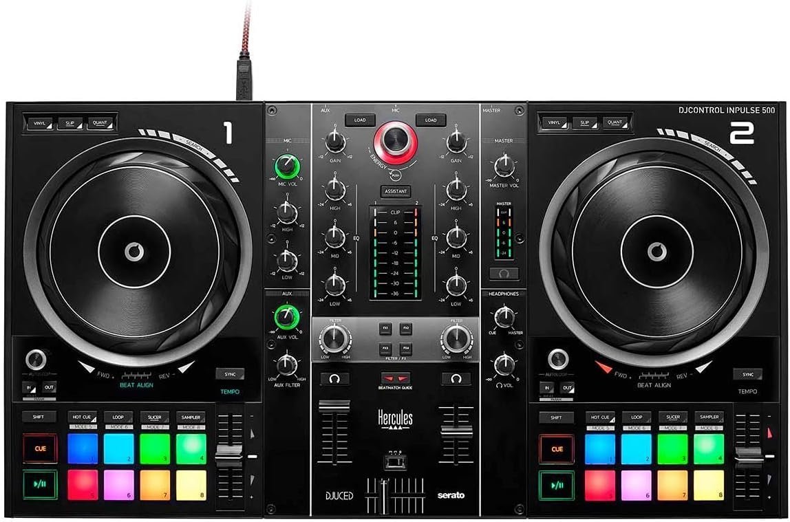 Hercules DJControl Inpulse 500 DJ Controller - Image 5
