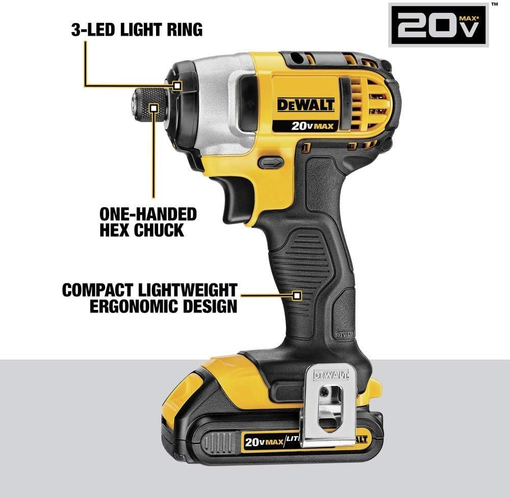 DEWALT 20V MAX Combo Kit, Compact 7-Tool (DCK720D2) - Image 3