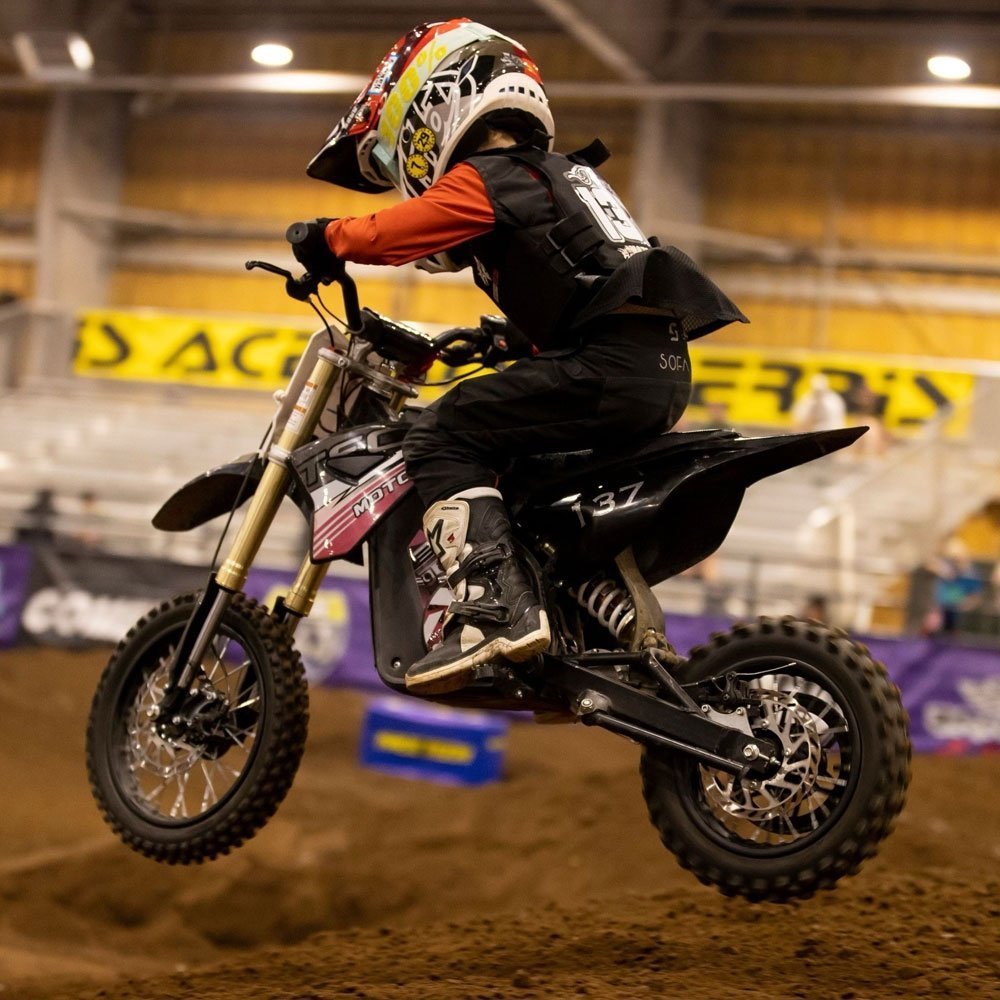 MotoTec Kids Electric Ride-On Dirt Bike - Image 6