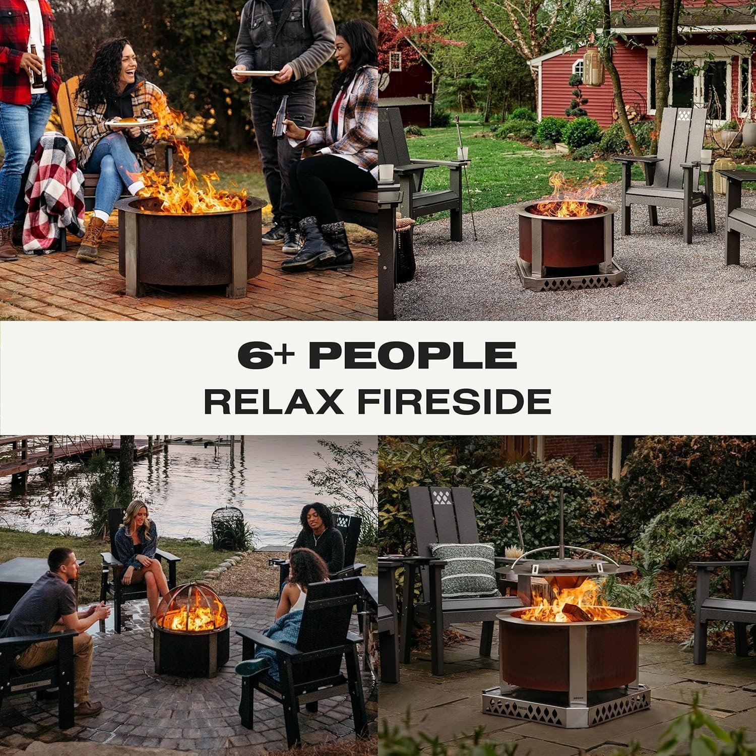 Breeo X Series 24 Smokeless Fire Pit - Image 4