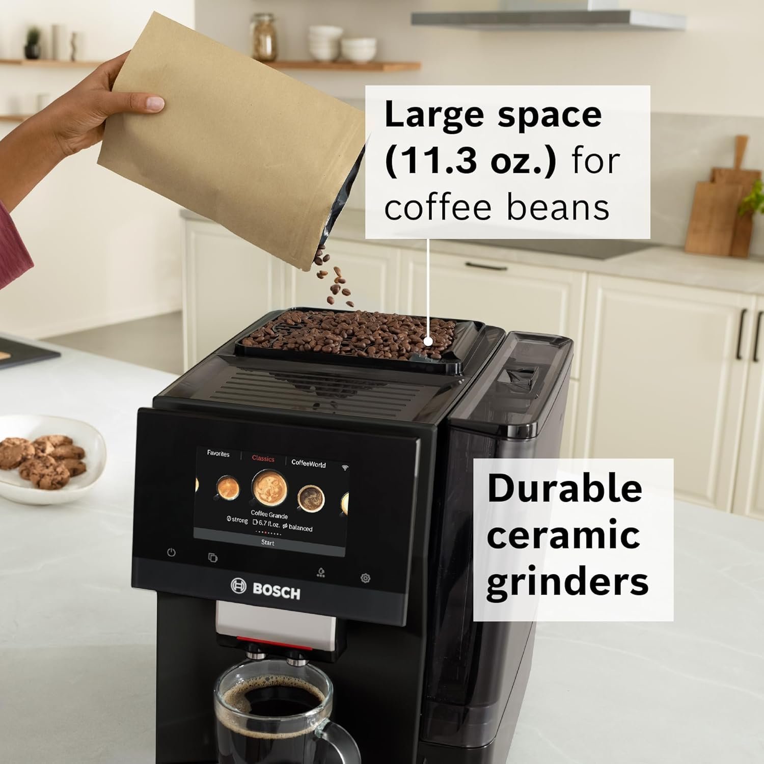 Bosch 800 Series VeroCafe Fully Automatic Espresso Machine - Image 7