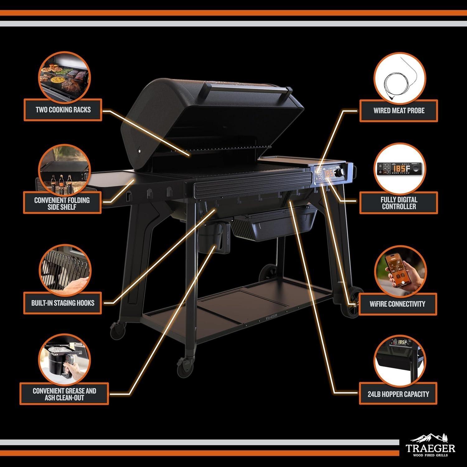 Traeger Woodridge Pro Pellet Grill - Image 2