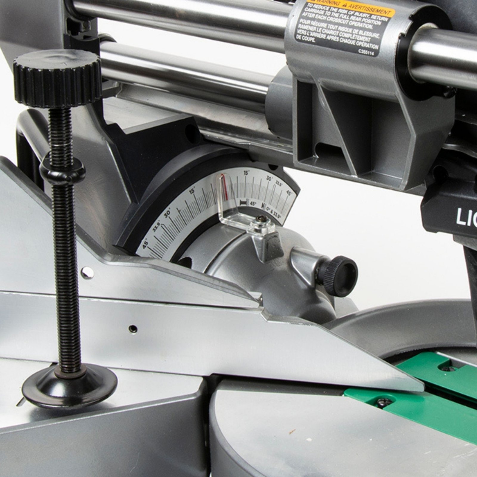 Metabo HPT MultiVolt 36V Sliding Miter Saw 10-Inch Blade C3610DRAQAM - Image 5