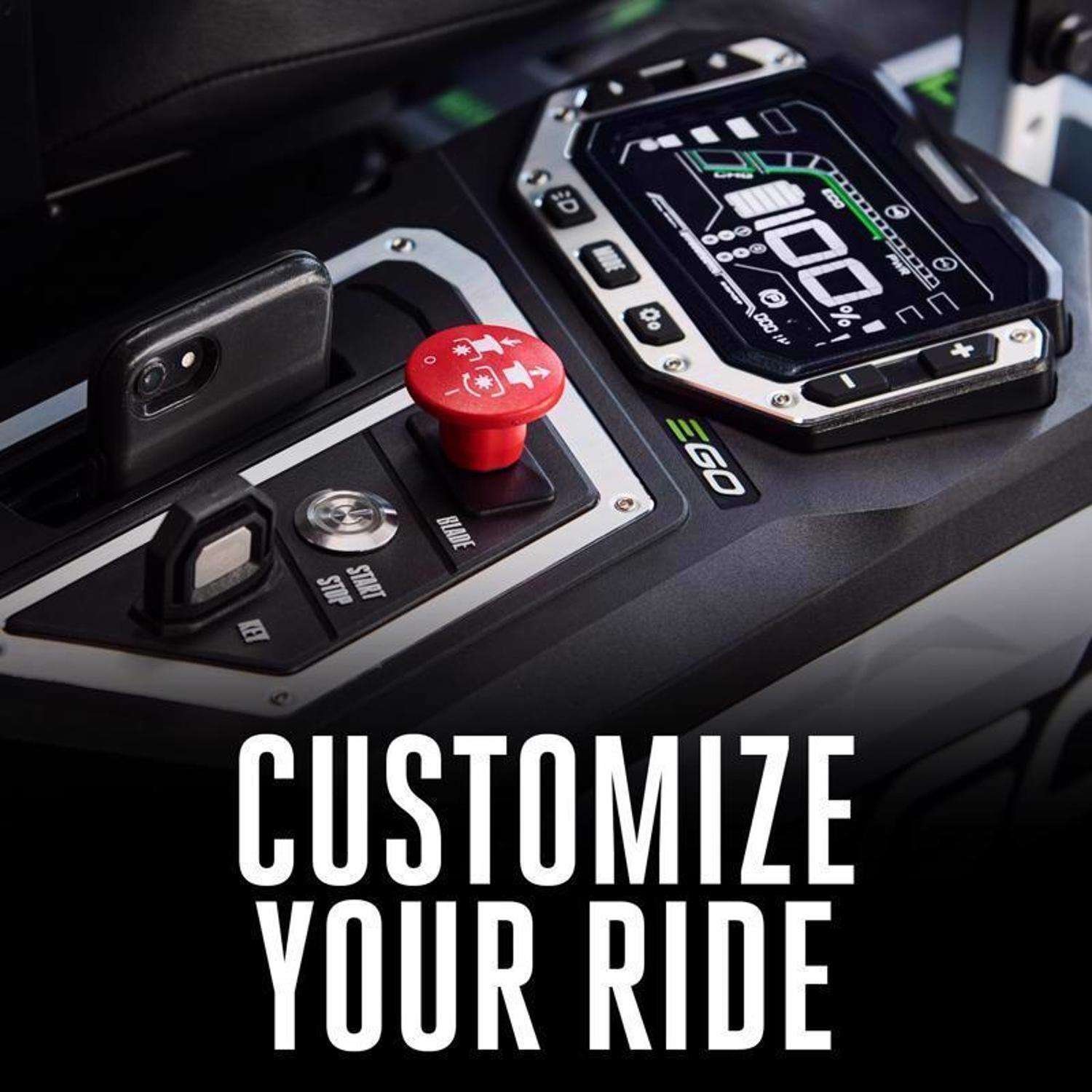 EGO Power+ Z6 ZT5207L 52 in. 56 V Battery Zero Turn Riding Mower Kit (Battery & Charger) W/ SIX 12.0 AH BATTERIES - Image 2