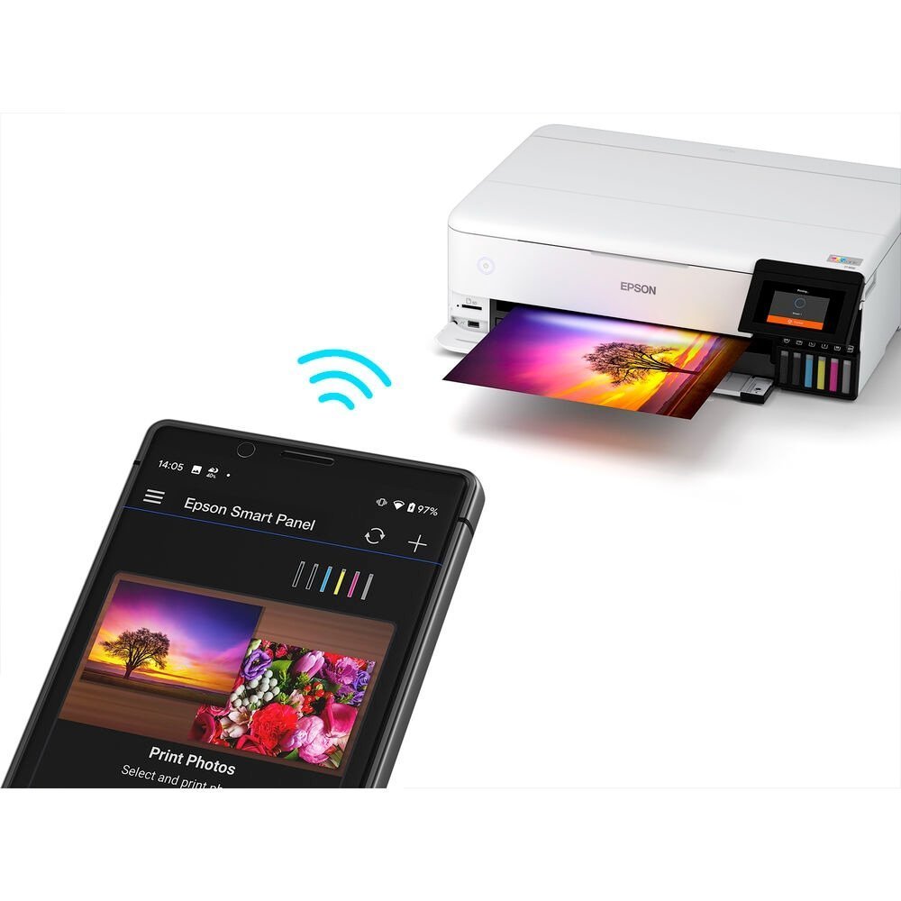 Epson EcoTank Photo ET-8550 All-in-One Supertank Printer - Image 2