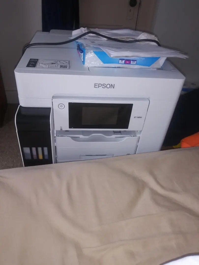 Epson EcoTank Pro ET-5850 Wireless Color All-in-One Supertank Printer C11CJ29201 - Image 10