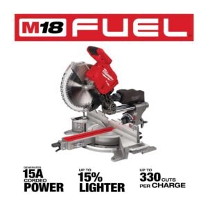 Milwaukee 18V Lithium-Ion Brushless 12 in. Cordless Dual Bevel Sliding Compound