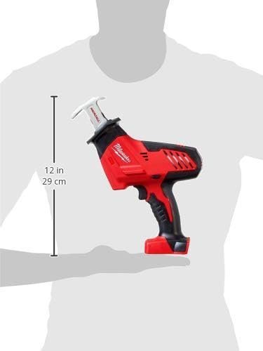 Milwaukee 2695-24 M18 18V Cordless Power Tool Combo Kit with Hammer Drill, Impact Driver, Reciprocating Saw, and Work Light (2 Batteries, Charger, and Tool Case Included) - Image 6