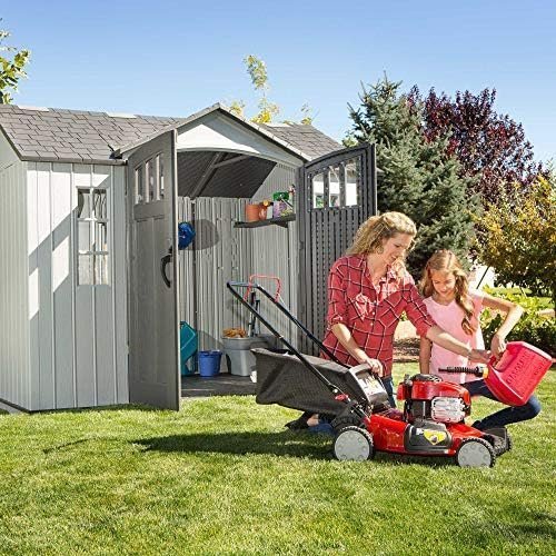 Lifetime 60243 10 x 8 Ft. Outdoor Storage Shed - Image 5
