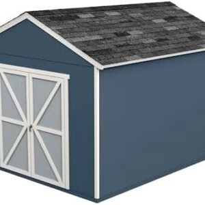 Handy Home Products Rookwood 10×12 Do-It-Yourself Wooden Storage Shed- Does not Include Floor kit, Paint, or Roofing Shingles