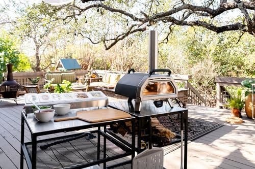 Ooni Karu 16 Multi-Fuel Outdoor Pizza Oven – Wood and Gas Fired Oven – Outdoor Cooking Pizza Oven – Fire and Stonebaked Pizza Oven for Authentic Homemade Pizzas – Dual Fuel Pizza Maker - Image 7